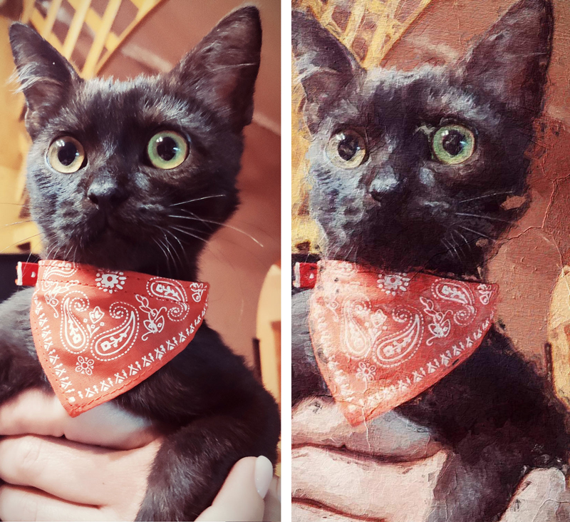 Імітація картина маслом
